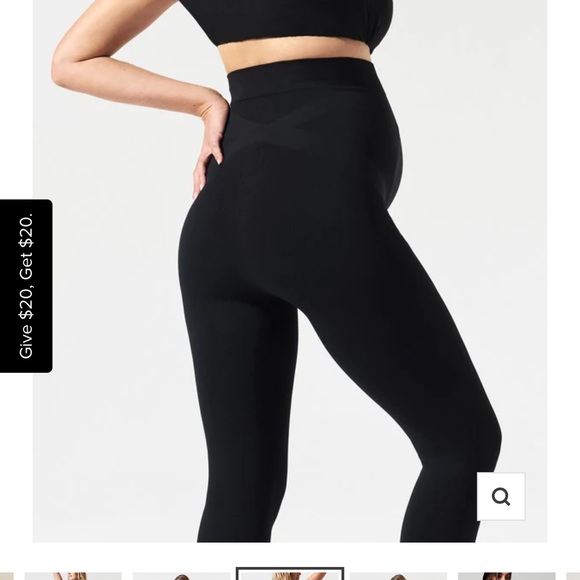 BLANQI EVERYDAY - Maternity Belly Support Leggings. Size Small - Picture 7 of 8